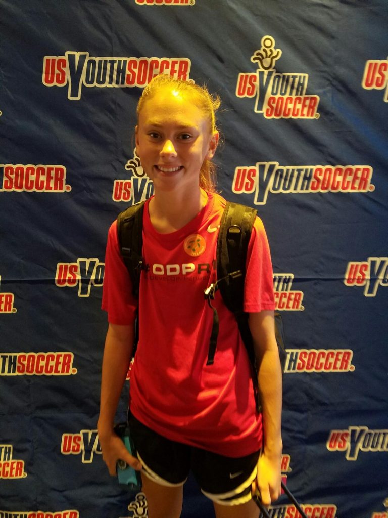 Huff Selected for ODP Girls National Training Camp