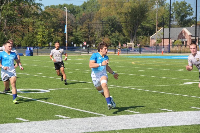 Notre Dame College Edges Army in Men’s Rugby Action