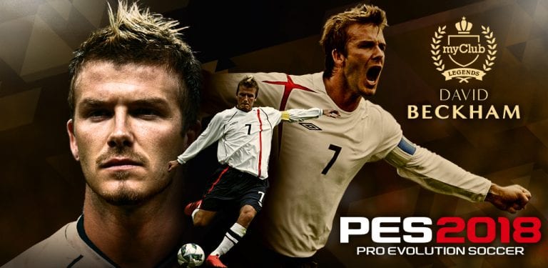 KONAMI Announces the Release of PES 2018 Mobile Featuring  David Beckham